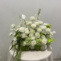 Boule de fleurs artificielles en soie de haute qualité T-FT200, faite à la main, 50, 60, 70 cm, colorée, centre de table pour décoration de mariage