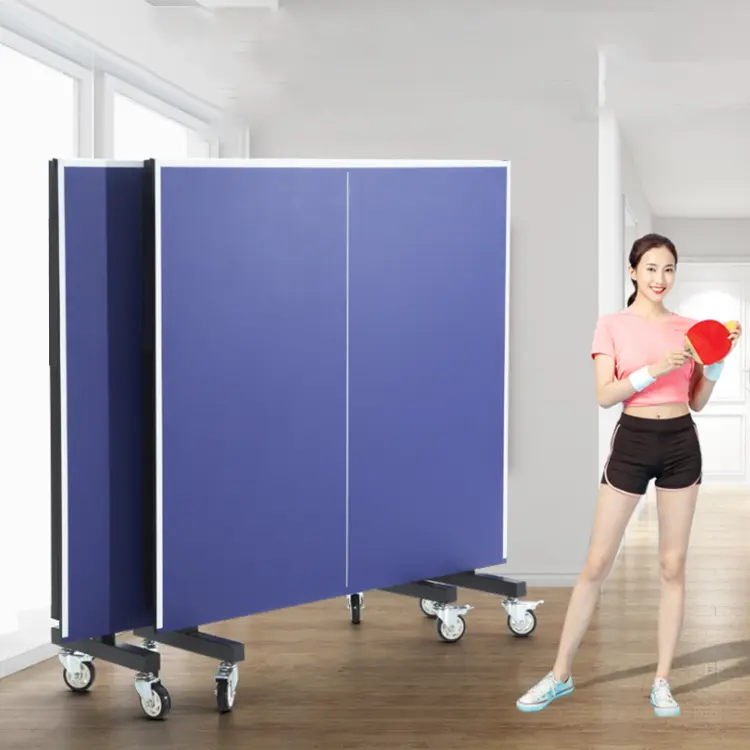 Синий или зеленый алюминиевый складной стол для настольного тенниса и пинг-понга