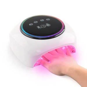 Secador de Uñas LED UV Recargable con Pantalla Redonda, Lámpara de Curado Rápido para Esmalte de Uñas en Gel, Potente Secador de Uñas Profesional - Product Image 3