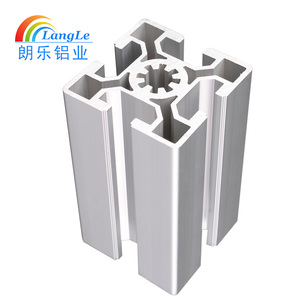 Profils <span class=keywords><strong>en</strong></span> aluminium extrudé personnalisés pour les supports d'affichage d'équipement industriel poignées de tiroir <span class=keywords><strong>50x50</strong></span> 50*100 <span class=keywords><strong>T</strong></span> fente <span class=keywords><strong>en</strong></span> aluminium anodisé - Product Image 2