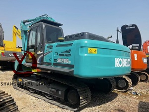 Fabriqué au Japon Machines de construction d'origine Mini-pelle d'occasion Excavatrice kobelco Kobelco SK260 Bon prix à vendre - Product Image 3