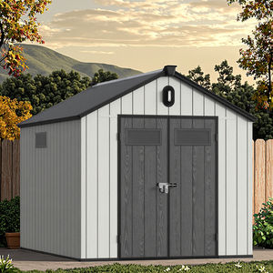 <span class=keywords><strong>Abri</strong></span> <span class=keywords><strong>de</strong></span> <span class=keywords><strong>jardin</strong></span> en plastique facile <span class=keywords><strong>à</strong></span> installer, résistant aux intempéries, protégé contre les UV, en résine sécurisée, pour le rangement des outils <span class=keywords><strong>de</strong></span> <span class=keywords><strong>jardin</strong></span> - Product Image 6