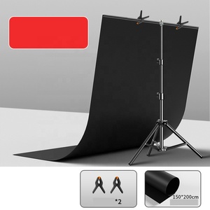 150x200cm 2 1 taşınabilir su geçirmez PVC arka plan plakası stüdyo fotoğrafçılığı zemin arka plan bez Tripod standı Set - Product Image 5