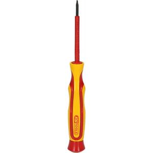 KS TOOLS-500,6138 Destornillador mecánico de precisión con aislamiento protector para tornillos ranurados DESTORNILLADORES AISLADOS 1000V - Product Image 2