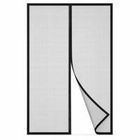 Moustiquaire de porte en maille 100% polyester, personnalisable OEM ODM, rideau de porte anti-insectes, moustiquaire de fenêtre, moustiquaire de porte pliable magnétique souple à suspendre