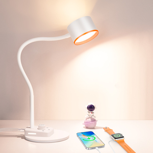 Lámpara de Escritorio Moderna de Aluminio con Atenuación DC y 7 Niveles de Brillo <span class=keywords><strong>para</strong></span> Dormitorio o Sala de Estar - Lámpara de Mesa LED - Product Image 6