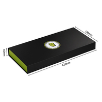Boîte magnétique de luxe avec logo personnalisé pagaie de pickleball en carton rigide pour raquette de tennis boîte-cadeau en papier avec insert