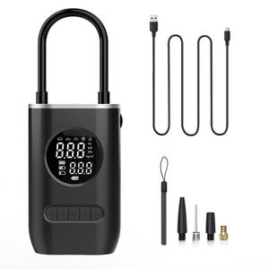 مضخة هواء كهربائية رقمية لنفخ إطارات الدراجات الكهربائية والسكوتر الكهربائي، ملحقات مضخة هواء للدراجات الكهربائية - Product Image 6