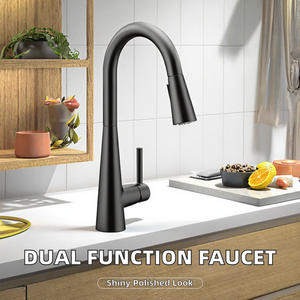 Grifo de Cocina Extraíble con Agua Fría y Caliente, Grifo Giratorio Retráctil para Hogar, Balcón y Lavabo - Product Image 2