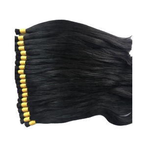 FORFAITS DE CHEVEUX SAINS DE QUALITÉ SUPÉRIEURE AUX TEMPLES INDIENS CRUS VENDEUR D'EXTENSION DE CHEVEUX NATUREL SANS ENCHEVEMENT ALLIGNÉ AUX CUTICULES NON TRAITÉS - Product Image 1