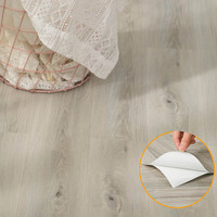 Revêtement de sol auto-adhésif en vinyle PVC imprimé imitation bois Jinyi, pour réparation et remplacement de carreaux