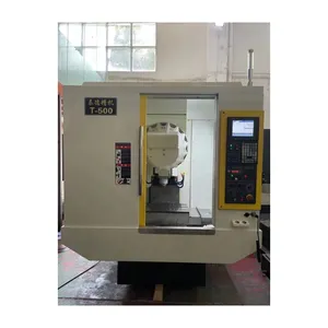 중고 CNC 드릴링 및 태핑 센터 T-500 M70SV 소형 CNC 공작 기계 20000 rpm 16T 공구 잡지 선형 가이드