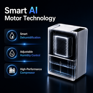Nueva Máquina de Secado de Aire de 12L con WiFi, Absorbedor de Humedad, Deshumidificador <span class=keywords><strong>para</strong></span> Dormitorio, Uso en Habitaciones Grandes, con Prefiltro Lavable - Product Image 3