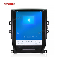 NaviHua 12.1 pouces écran tactile vertical Android 11 lecteur DVD multimédia de voiture Radio pour Tesla Style Toyota Mark X Reiz 2011 2016