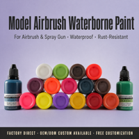 Ensemble de peinture acrylique pour coulage OEM, 36 couleurs, 10 ml, à base d'eau, séchage rapide, multi-usages, certifié EN71