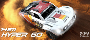 Mjx 14211 Hyper Go truggy 1/14 4WD brushless RC ระยะทางสั้นรถบรรทุก off-road ความเร็วสูง <span class=keywords><strong>basher</strong></span> 70 km/h - Product Image 5