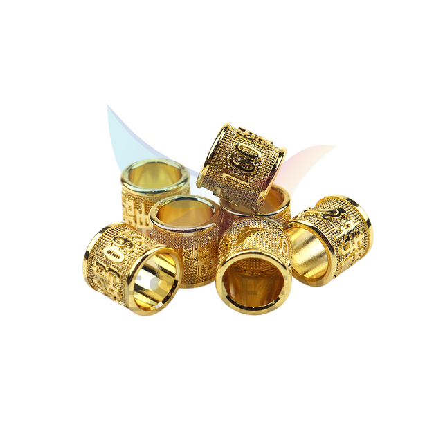 Geshifeng GSF-GPR 1213-2 8.5 MM Copper Eco-Friendly Leg Bands Pigeon Training Rings All Seasons Identification Bird Supplies