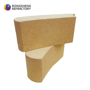 Maßgefertigte Feuerfeste Ziegel Gebogene Radius-Feuerfeste Steine Konische Schräg Gebogene Feuerfeste Ziegel - Product Image 1