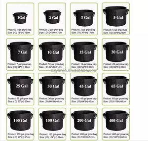 Macetas de Cultivo de Fieltro Resistentes y Transpirables para Jardín Inteligente, Ecológicas, de 5 y 3 Galones, Bolsas de Cultivo de Plantas No Tejidas con Asas - Product Image 3