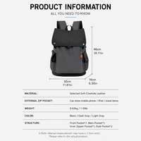 Mochila para Portátil USB Reflectante al por Mayor, Impermeable, de Oxford, Gran Capacidad, Informal, para Viajes y Escuela
