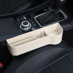 Organisateur de siège de voiture, boîte de rangement pour fentes, organisateur de voiture, support de remplissage pour espaces entre les sièges, pour portefeuille, téléphone, poche pour espaces, accessoires de voiture - Product Image 3