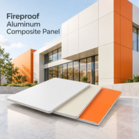 Panneau composite en aluminium ignifuge 4 mm, revêtement PVDF noir, panneau ACM pour revêtement mural extérieur