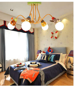 Cartoon Animal LED Ceiling <strong>Light</strong> for Kids Room Bedroom Children's <strong>Nursery</strong> Lighting <strong>Fixture</strong> - Product Image 5