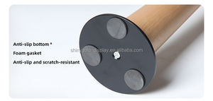 แหวนนิ้วมือทำจากไม้สำหรับผู้หญิงกำไลข้อมือปรับขนาดได้สำหรับแสดงเครื่องประดับทำจากไม้ - Product Image 5