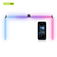 GREENTEK Rétroéclairage Ambiant Vibrant avec Caméra HD Synchronisée et Contrôle par Application pour Créer une Ambiance