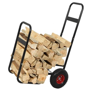 Support de bois de chauffage chariot <span class=keywords><strong>panier</strong></span> à bûches support de bois de chauffage chariot de rangement - Product Image 6
