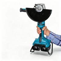 Meuleuse d'angle sans fil DGA900 230 mm 9 pouces, 36 V, haute performance, pour le travail des métaux industriels
