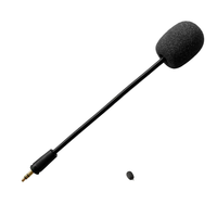 Microphone à perche détachable 3,5 mm avec communication sans fil, remplacement de casque et microphone en métal pour casque Turtle Beach