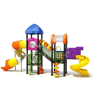 Toboggan extérieur professionnel durable en <span class=keywords><strong>acier</strong></span> galvanisé sur mesure pour les projets de parcs scolaires, de parcs communautaires et de loisirs publics - Product Image 1