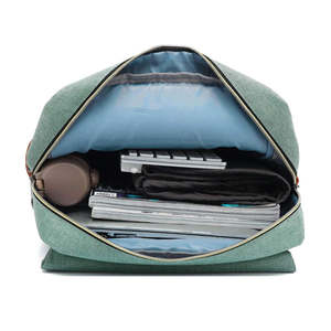 <span class=keywords><strong>Zaino</strong></span> da scuola alla moda impermeabile leggero e resistente <span class=keywords><strong>verde</strong></span> per ragazzi e ragazze in materiale poliestere - Product Image 4