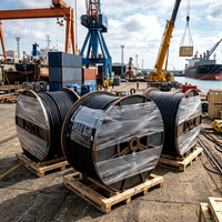 Cable de conexión para ROV de flotabilidad neutra PrimePro |   Para Enlace Híbrido Submarino Reforzado |   Robot Submarino con Fibra Óptica para Señalización de Energía IP68