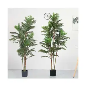 Palmier artificiel de haute qualité, 1 pièce, plantes artificielles pour décoration intérieure et extérieure