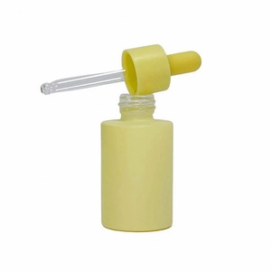 Luxury Empty 20ml 1oz 2oz 30ml 50ml Matte Yellow Glass Face Body Beard Hair Oil Essential Oil Serum Dropper Bottle with <b>Box</b> - Product Image 3