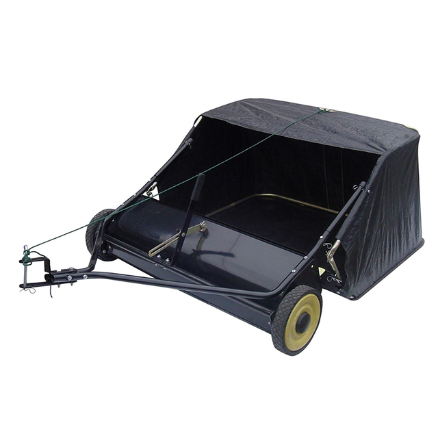 SWH48-38 38 Inch Garden Lawn Sweeper Adjustable Lawn and Leaf Bag
