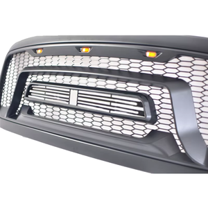 Offre Spéciale haute qualité, vente en gros, grilles de calandre avant de voiture de Style <span class=keywords><strong>Sport</strong></span> noir pour Dodge <span class=keywords><strong>Ram</strong></span> <span class=keywords><strong>1500</strong></span> <span class=keywords><strong>2013</strong></span> 2014 2015 2016 2017 2018 - Product Image 2