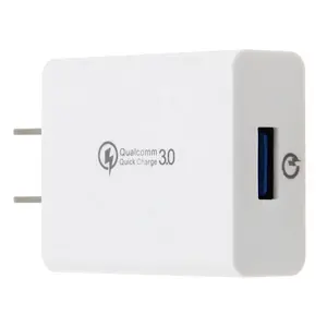 Quick Charge 3.0 USB Charger US Plug QC3.0 Single Port Wall Charger Phone Adapter Charging For iPhone Xiaomi Tablet Mobile Phone