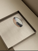 Cadres photo personnalisés en acier inoxydable de style Bauhaus, cadres photo artistiques personnalisés, adaptés à la décoration de la maison