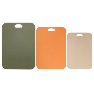 Household Kitchen <b>Plastic</b> Chopping Block Baby Food Double-Sided Fruit & Vegetable Cutting Board Small Plate for Kitchen Use - Product Image 1