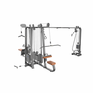 YG-1072 YG FITNESS gym equipment fitness commercial crossover cable jungle home use for 5-multi station multi gym equipment