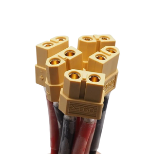 Cable Adaptador para Aeromodelismo <span class=keywords><strong>JFS</strong></span> XT60H, Aislamiento de PTFE/PVC, Núcleo de Cobre, 30A/6A, Conexión Macho/Hembra, Clasificación IP68, Extensión de Alimentación - Product Image 3