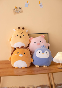 Lindo León Marrón de Peluche, Almohada de Peluche Suave para Abrazar, Cojín de Anime para Niños, Regalo de Cumpleaños, Juguetes de Peluche de León Personalizados - Product Image 4