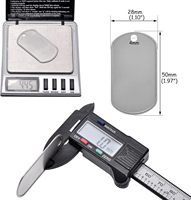 Plaques d'identification pour chien en acier inoxydable, accessoires de costume d'Halloween, gravées et abrégées
