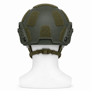 Casco Táctico de Protección Rápida — Casco Protector Táctico de Corte Alto para Exteriores de Polietileno/Aramida (Kevlar) - Product Image 3