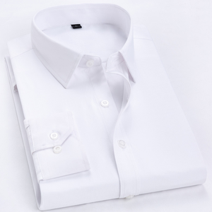 Camisas <span class=keywords><strong>de</strong></span> manga larga <span class=keywords><strong>de</strong></span> alta calidad al por mayor <span class=keywords><strong>de</strong></span> fábrica <span class=keywords><strong>para</strong></span> hombres camisas <span class=keywords><strong>de</strong></span> <span class=keywords><strong>vestir</strong></span> abotonadas sólidas sin hierro sin arrugas <span class=keywords><strong>para</strong></span> hombres <span class=keywords><strong>de</strong></span> oficina - Product Image 2