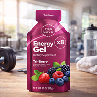 Gel Énergétique Marque Blanche : Complément Nutritionnel, Boost d'Énergie, Soutien Sportif, Électrolytes, Acides Aminés, Améliore les Performances