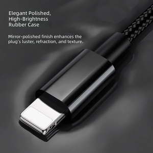 <span class=keywords><strong>Cable</strong></span> de Extensión Tipo-C Trenzado de 3 Metros para Carga Rápida y Transferencia de Datos, Compatible con iPhone 11/12/13/14 y iPhone 8/X/Max - Product Image 2
